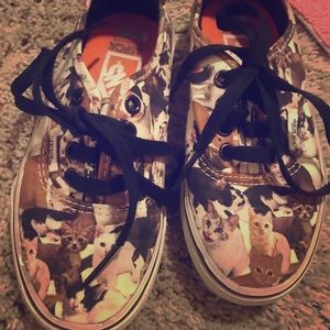 Vans cats shoes size 13